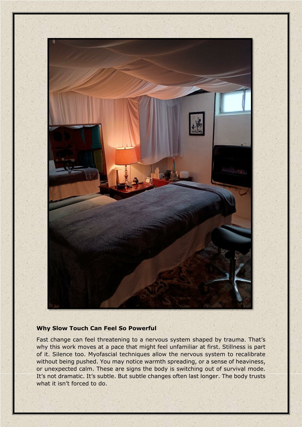 PPT - Myofascial Release for Trauma and the Quiet Stories the Body ...