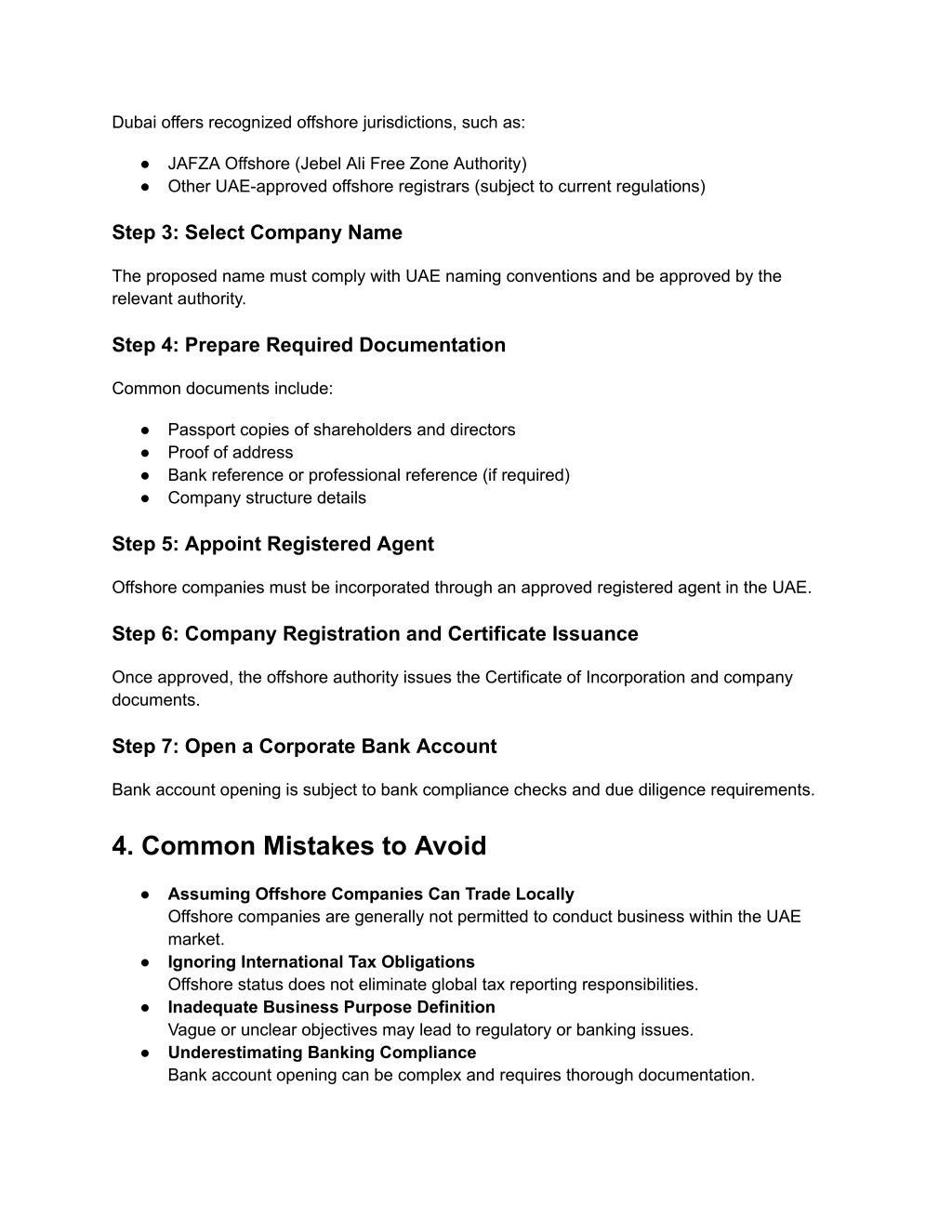 PPT - Offshore Company Formation in Dubai, UAE - Virtue Corporate ...