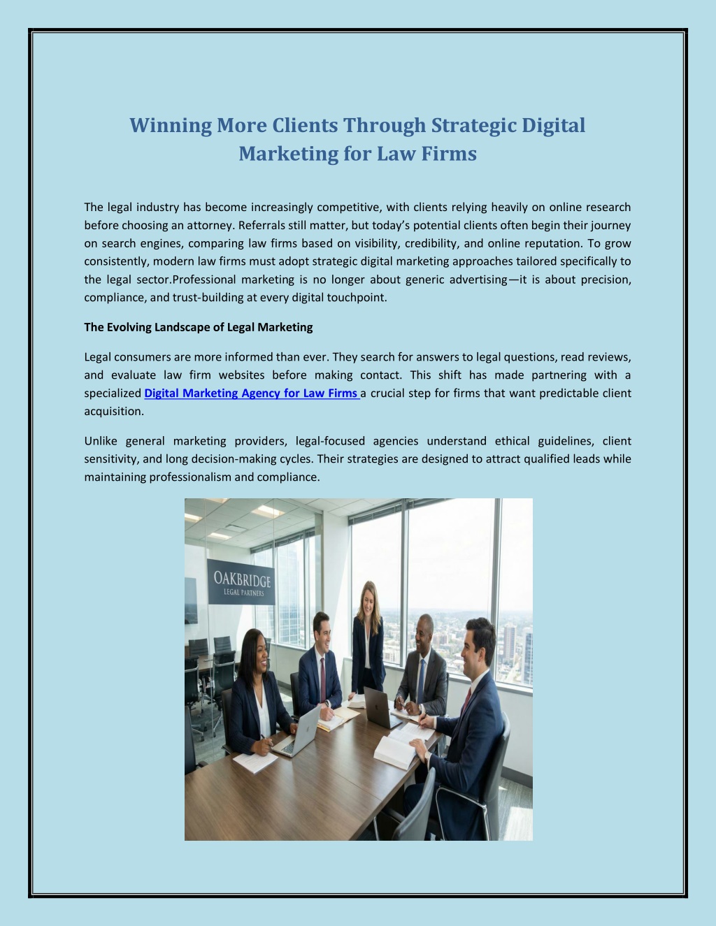 PPT - Winning More Clients Through Strategic Digital Marketing for Law ...