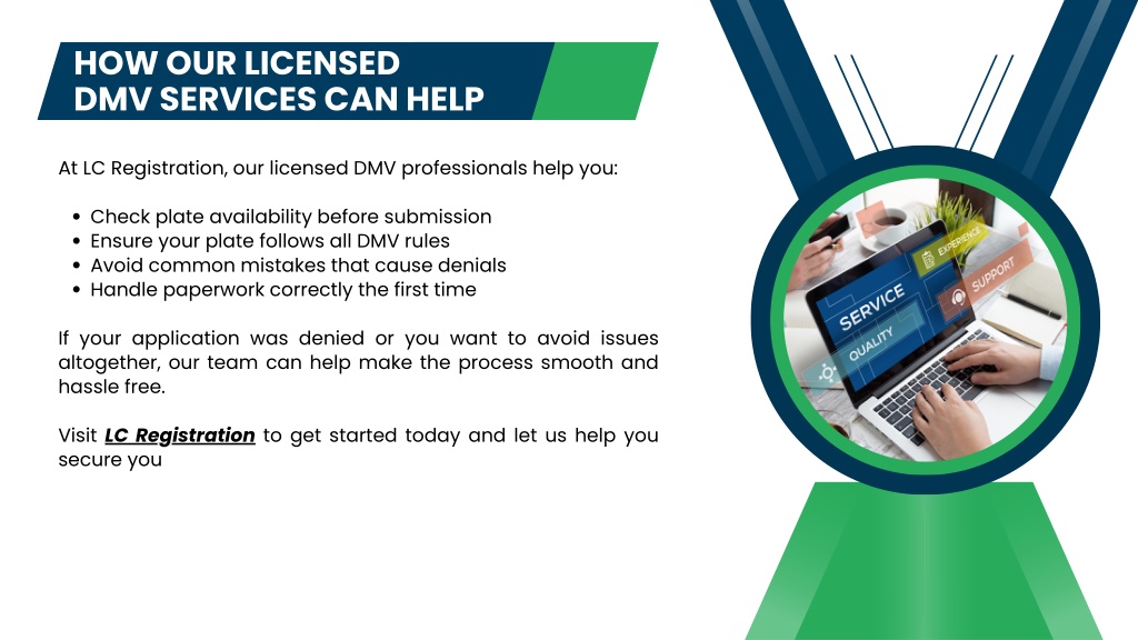 PPT - What Happens If Your Custom License Plate Application Is Denied ...