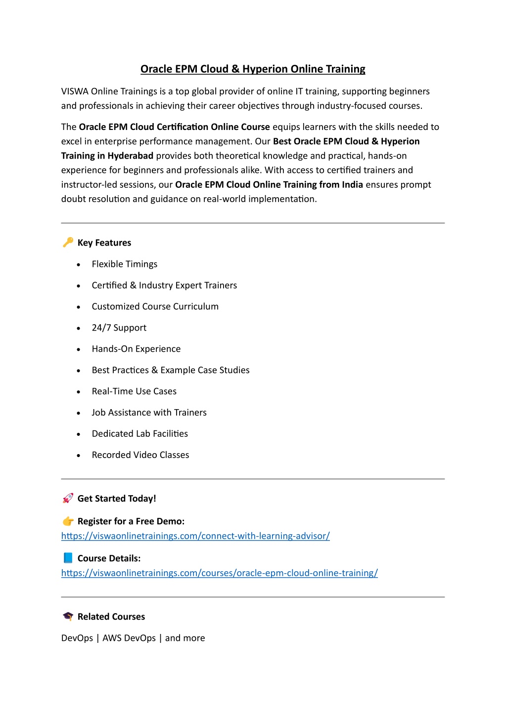 PPT - Oracle EPM Cloud Online Training by Real-time Trainer in India ...