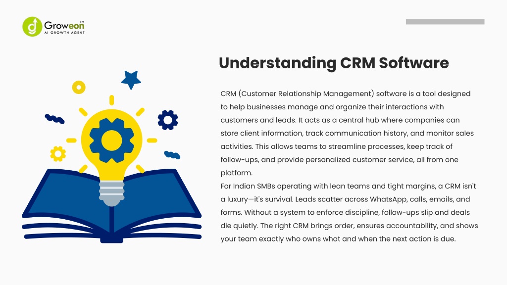 PPT - Top CRM Software in India for SMBs (2026) A Complete Guide ...