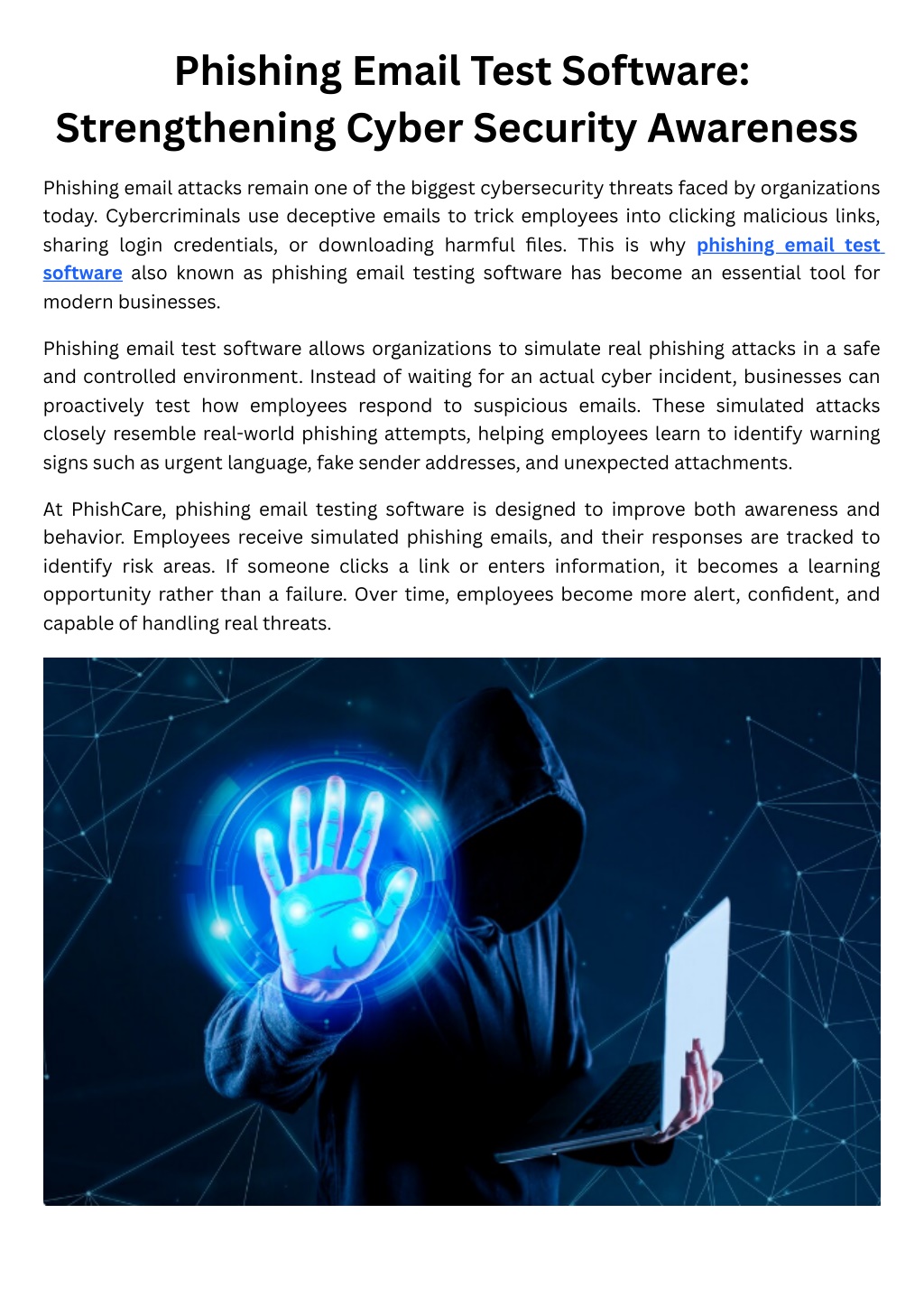 PPT - Phishing Email Test Software Strengthening Cyber Security ...