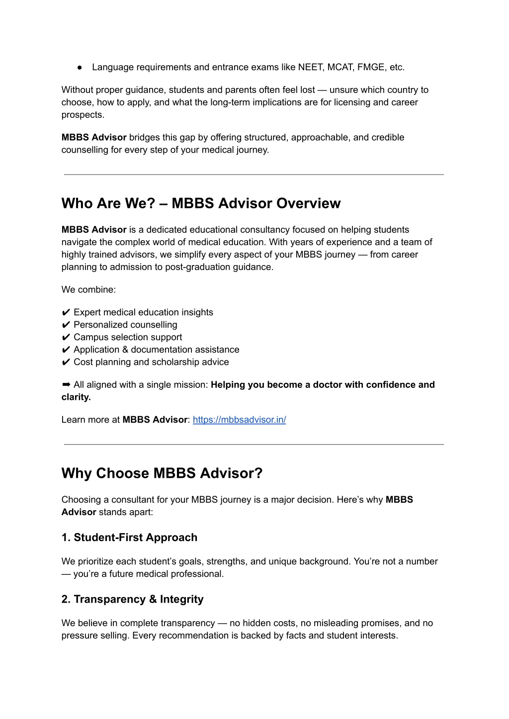 PPT - MBBS Advisor: Your Smartest Pathway to a Global Medical Career ...