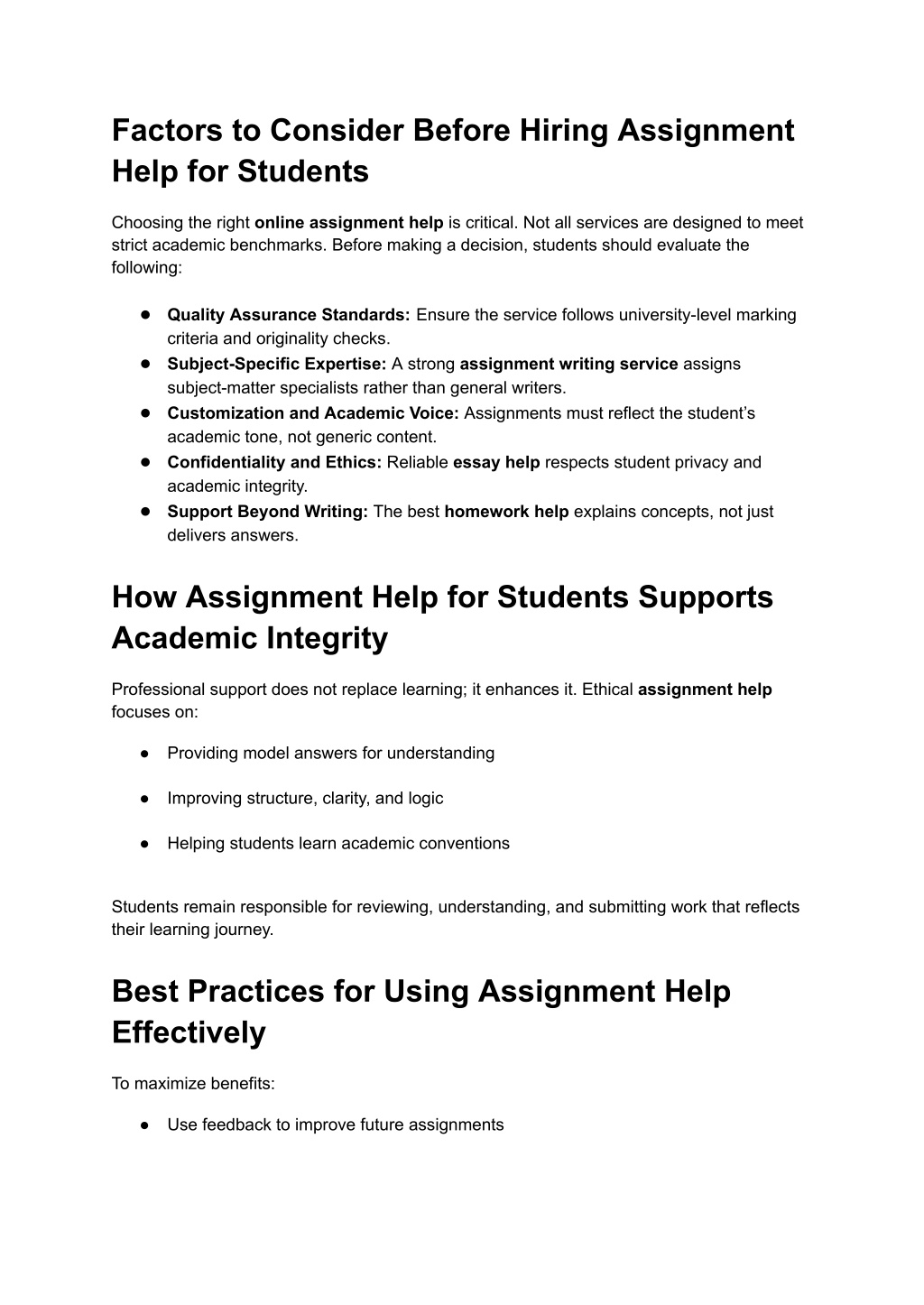 PPT - Best Assignment Help for Students to Meet Strict University ...
