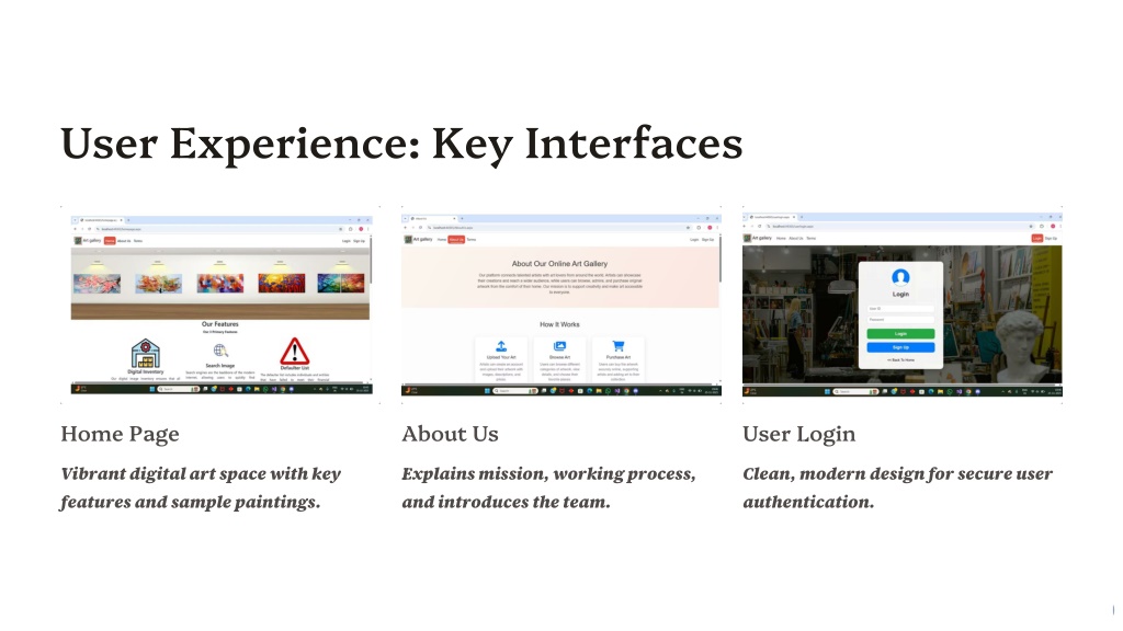 PPT - Online ArtGallery Management PowerPoint Presentation, free ...