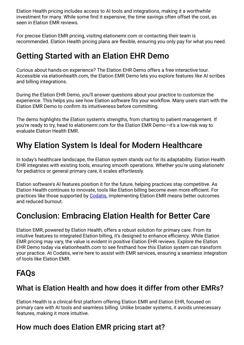 Elation Example Easy PPT - What Is Elation EMR and How Can It Revolutionize Your Primary ...