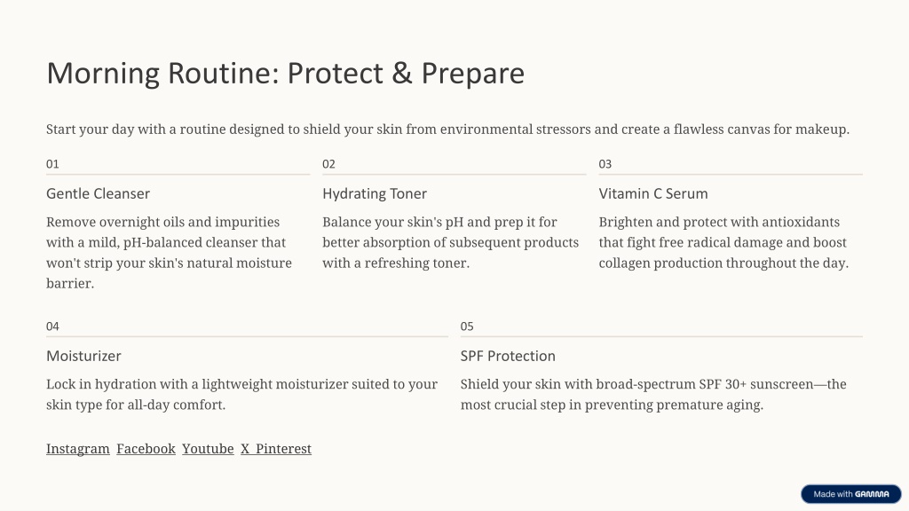 PPT - Daily-Skincare-Routine-Step-by-Step PowerPoint Presentation, free ...