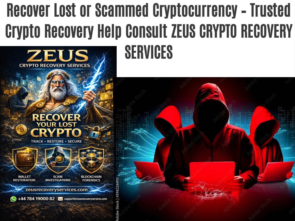 PPT - Recover Lost or Scammed Cryptocurrency – Trusted Crypto Recovery ...