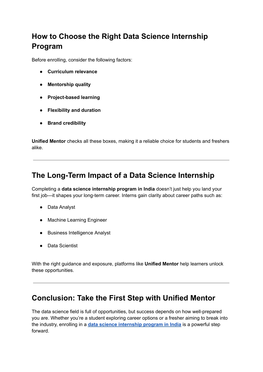 PPT - Launch Your Analytics Career with a Data Science Internship ...