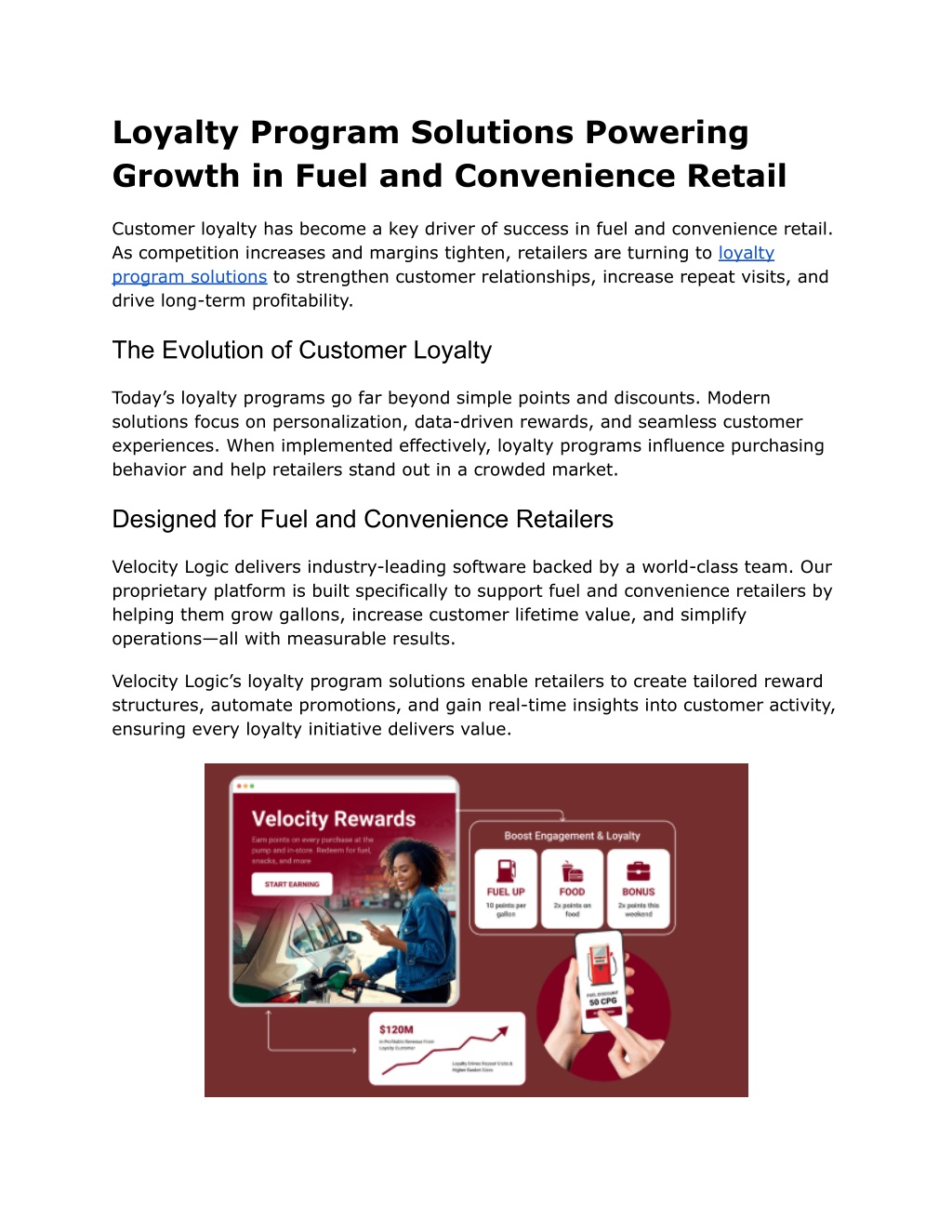 PPT - Loyalty Program Solutions Powering Growth in Fuel and Convenience ...