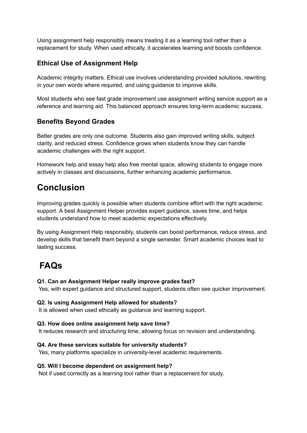 PPT - How a Best Assignment Helper Can Improve Your Grades Fast ...
