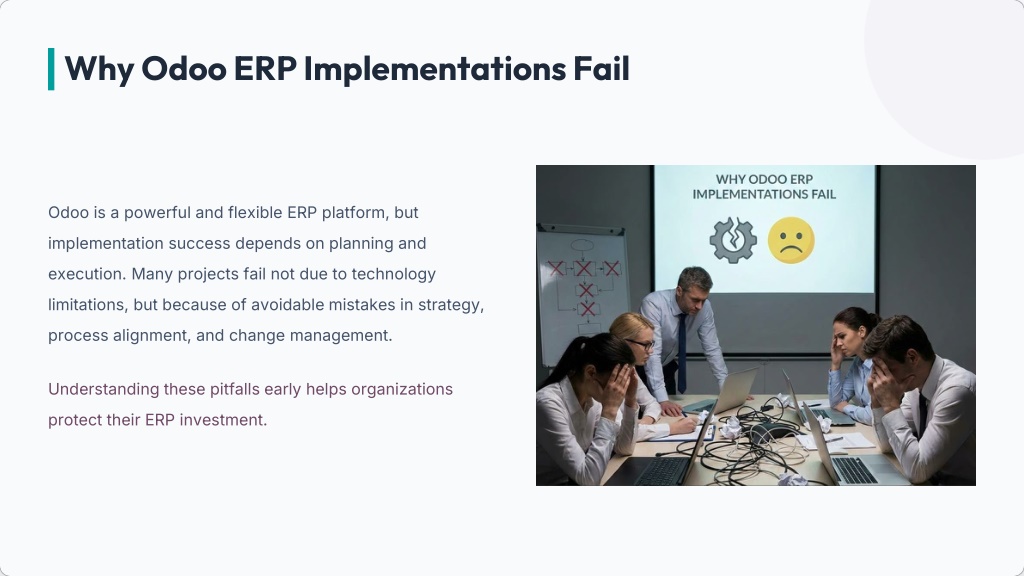 PPT - 7 Common Odoo ERP Implementation Mistakes and How to Avoid Them ...