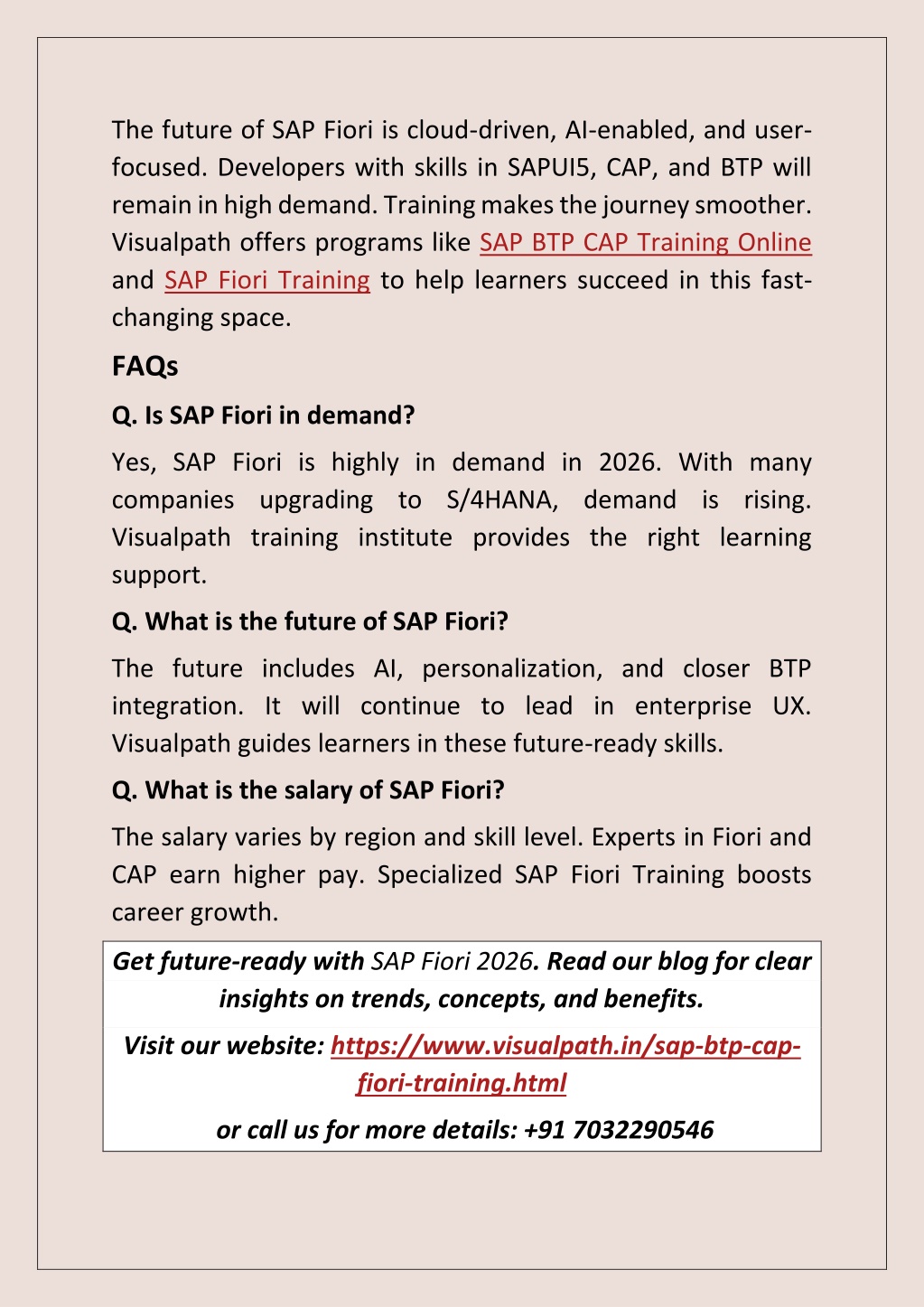 PPT - SAP BTP CAP Training Online Institute for SAP Developers ...