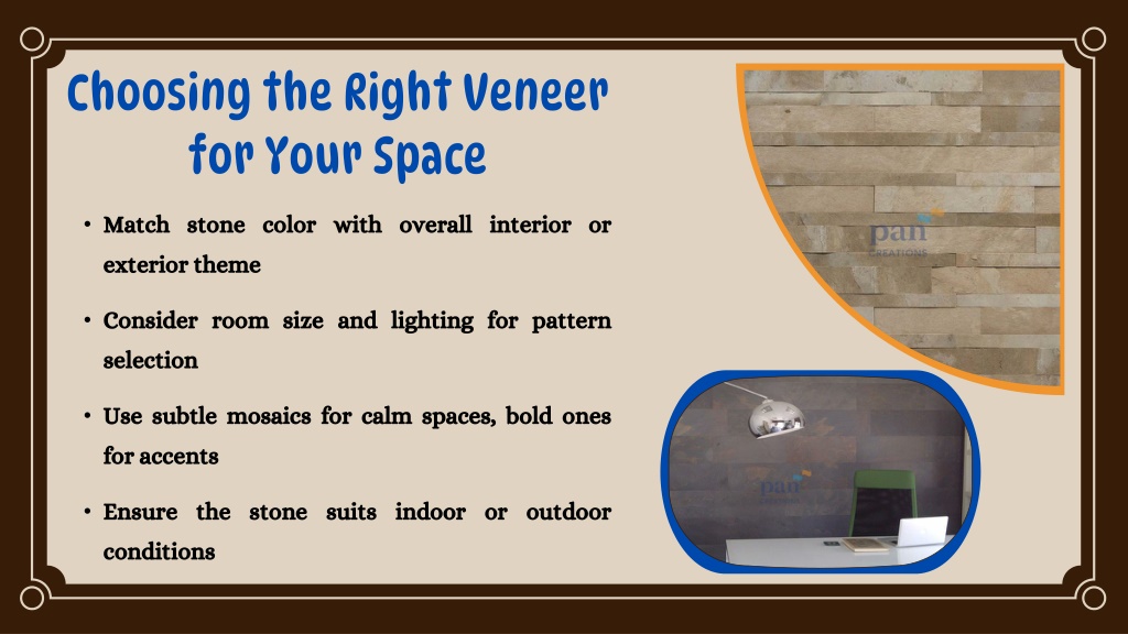 PPT - Guide to Choosing the Right Mosaic Stone Veneer for Your Space ...