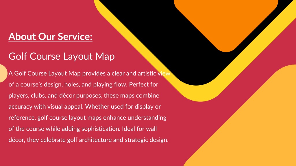 PPT - Custom Golf Course Layout Maps for Fans Players GolfCoursePrint ...