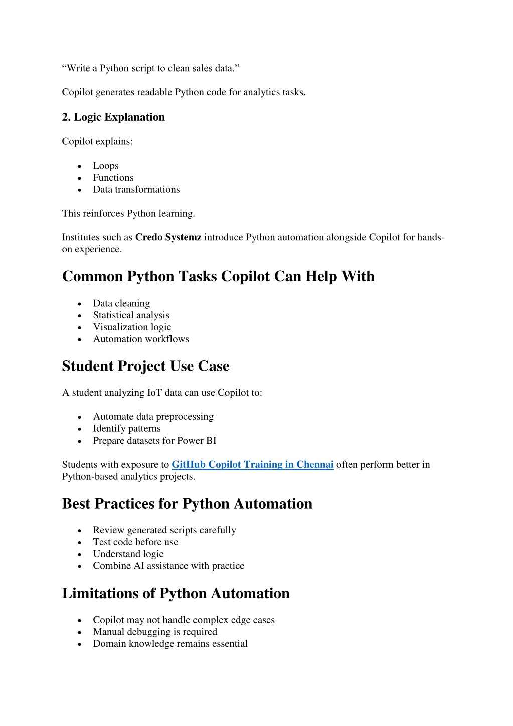 PPT - Automate Python Tasks with Copilot_Credo Systemz PowerPoint ...