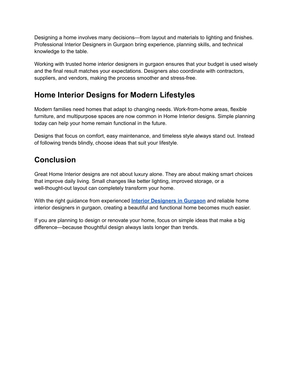 PPT - Home Interior Designs_ Simple Ideas That Make a Big Difference ...