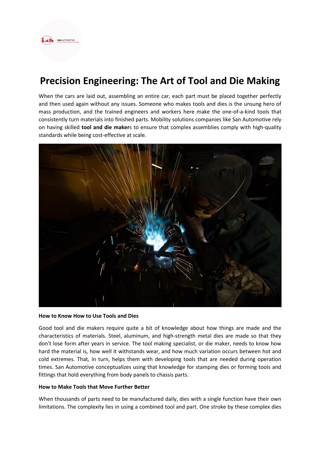 PPT - Precision Engineering The Art of Tool and Die Making PowerPoint ...