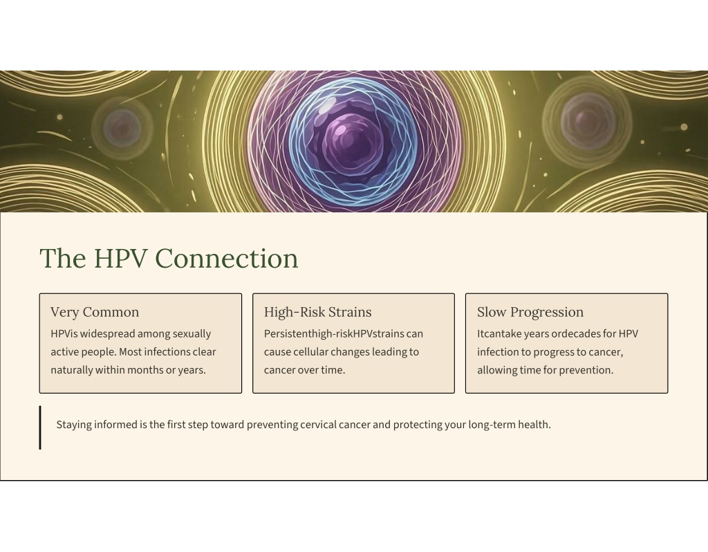 PPT - Cervical Cancer Screening & Prevention | Dr Mohan Menon Cancer ...
