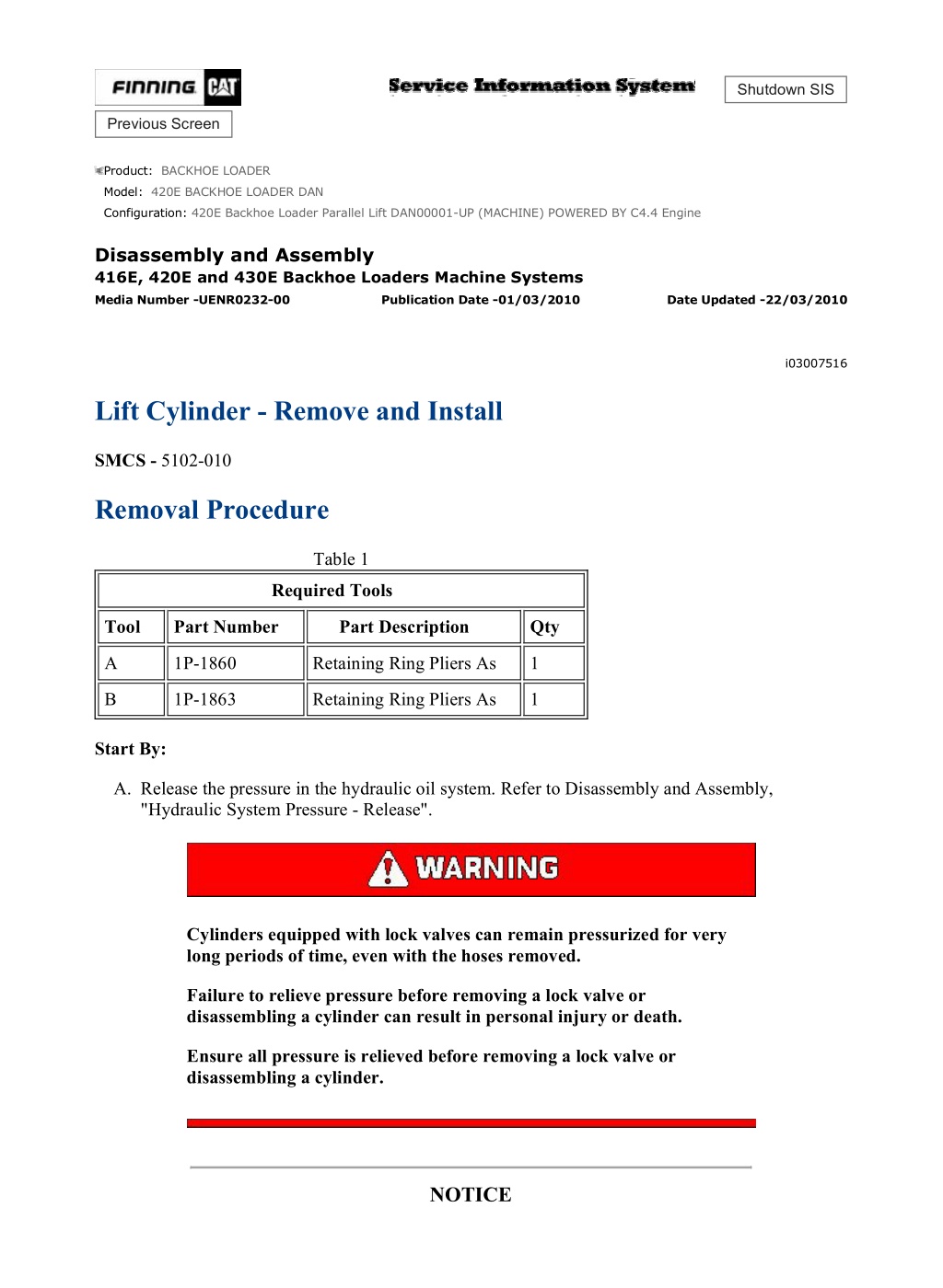 PPT - Caterpillar Cat 420E BACKHOE LOADER (Prefix DAN) Service Repair ...