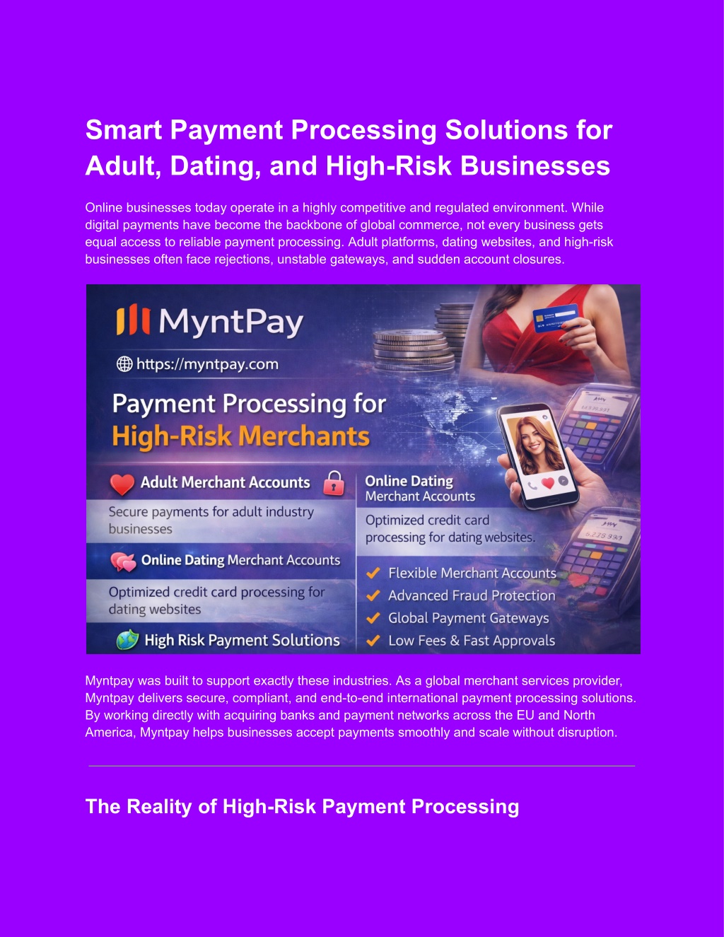 PPT - Smart Payment Processing Solutions for Adult, Dating, and High ...