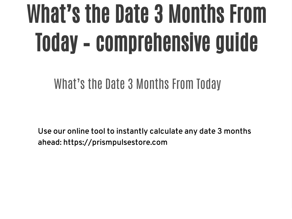 PPT - Calculate Chronological Age Tool Relevant Blogs PowerPoint ...