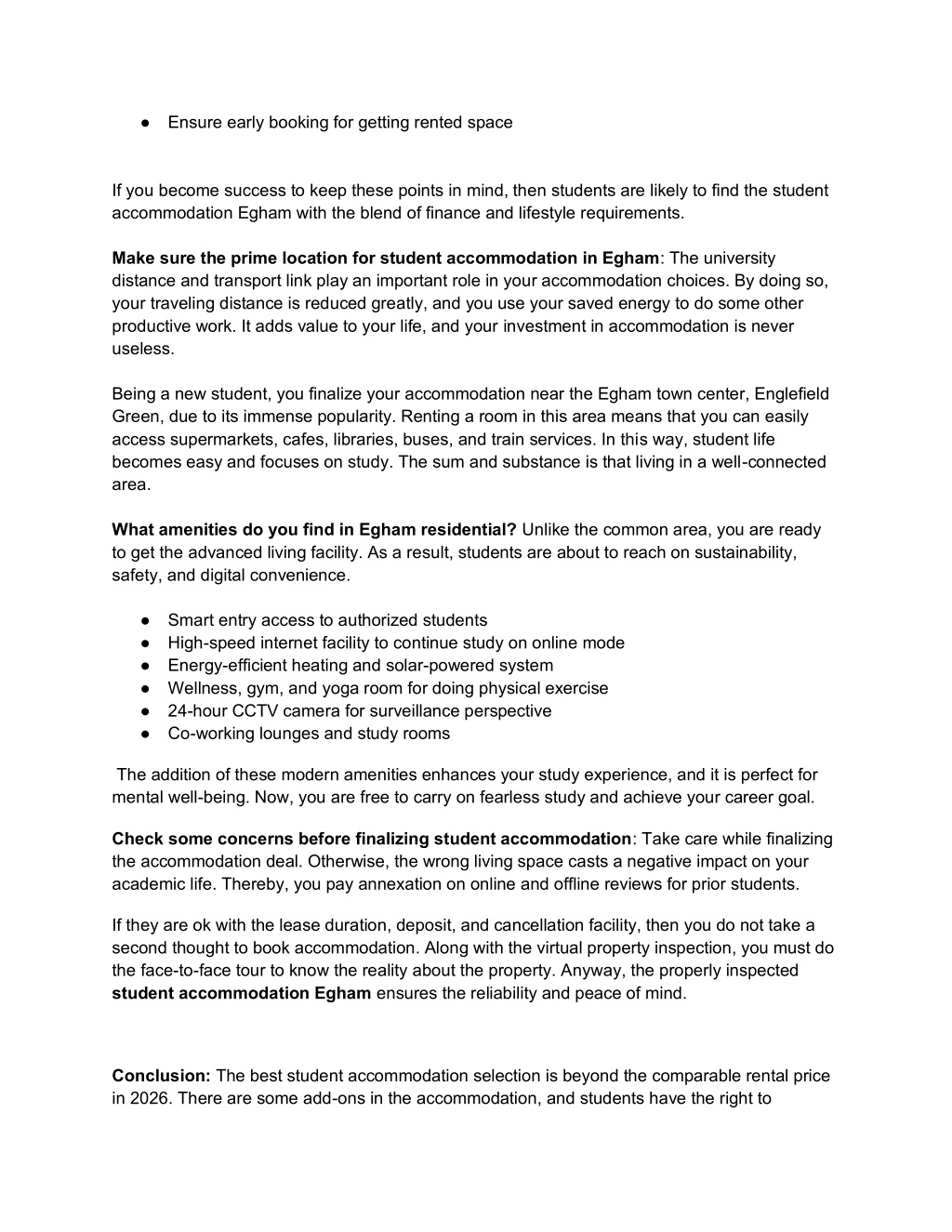 PPT - Ultimate Guide to Student Accommodation in Egham (2026 ...