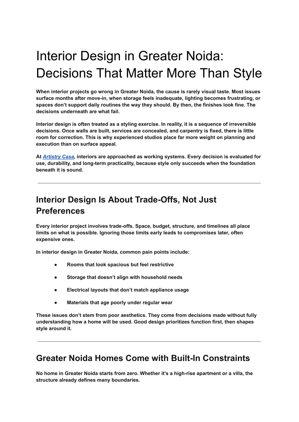 Curated visual reference: Fresh Look at Ppt Interior Design In Greater Noida Decisions That Matter More
