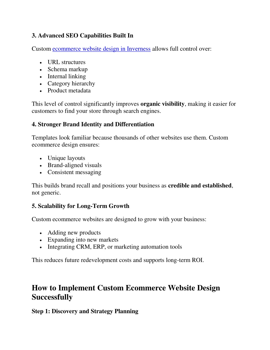 PPT - Custom Ecommerce Website Design Inverness PowerPoint Presentation ...