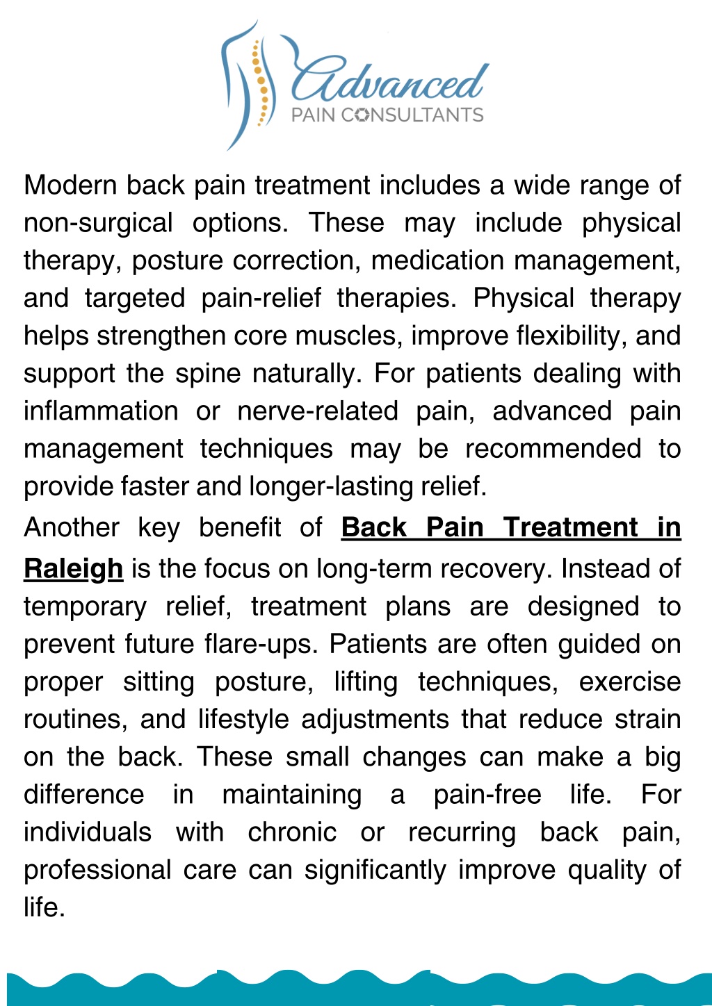 PPT - Back Pain Treatment in Raleigh for Better Spine Health PowerPoint ...