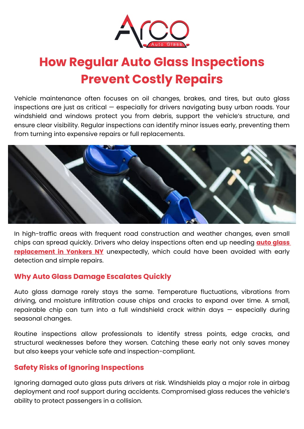 PPT - How Regular Auto Glass Inspections Prevent Costly Repairs ...