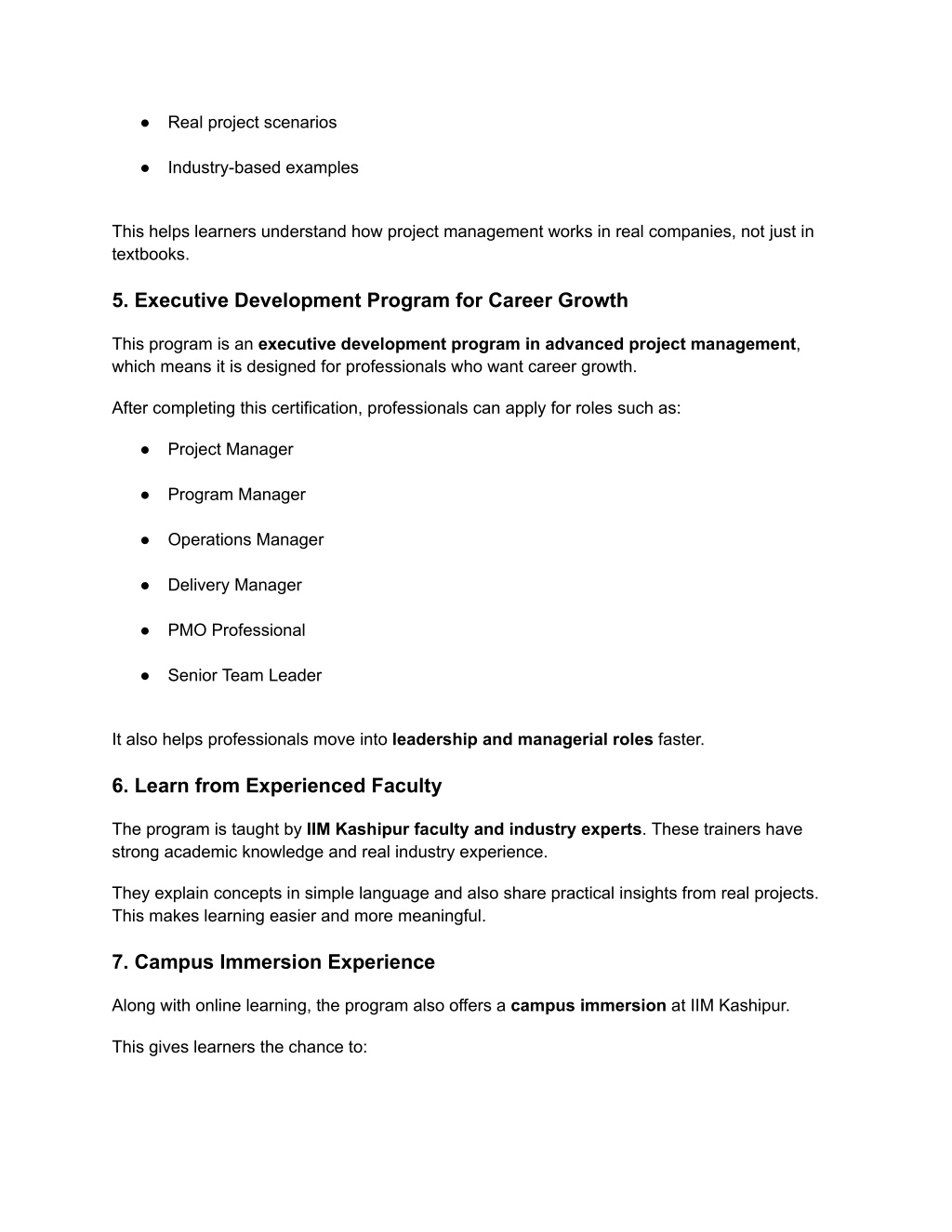 PPT - Why Choose IIM Kashipur’s Project Management Certification in ...