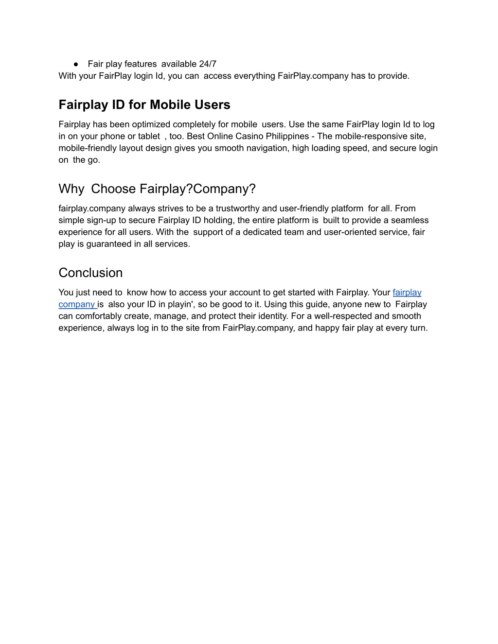 PPT - Complete Guide to Fairplay Account Access for New Users ...
