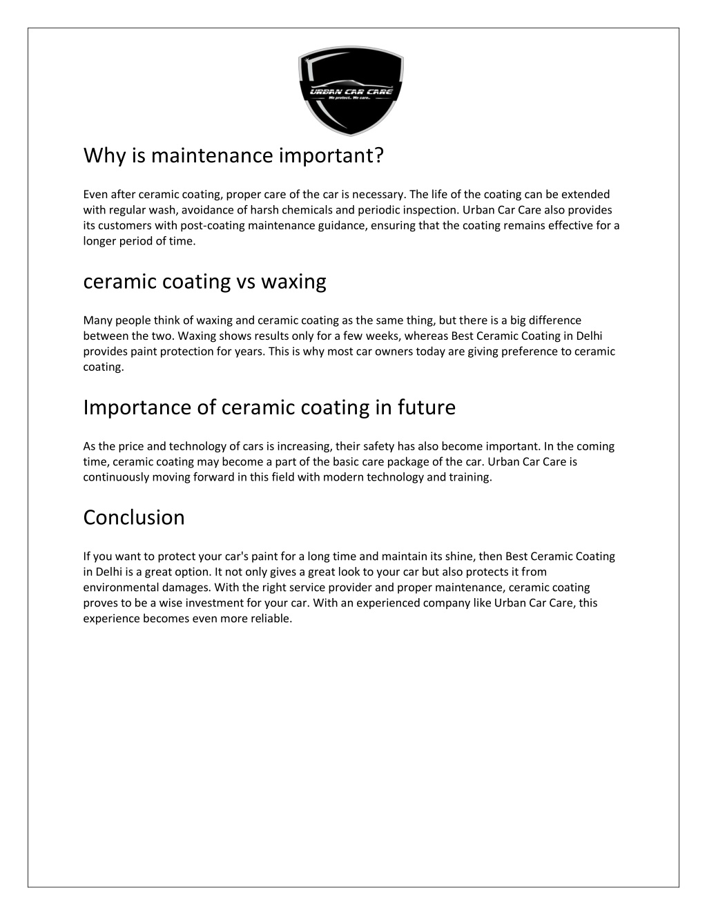 PPT - Best Ceramic Coating in Delhi for Superior Paint Protection ...