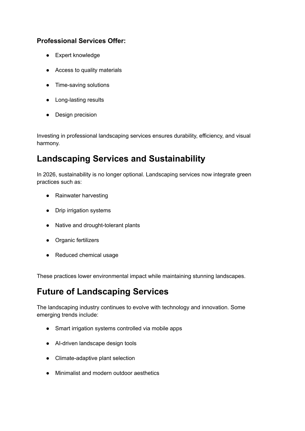 PPT - Landscaping Services in 2026_ How Professional Outdoor Design Is ...