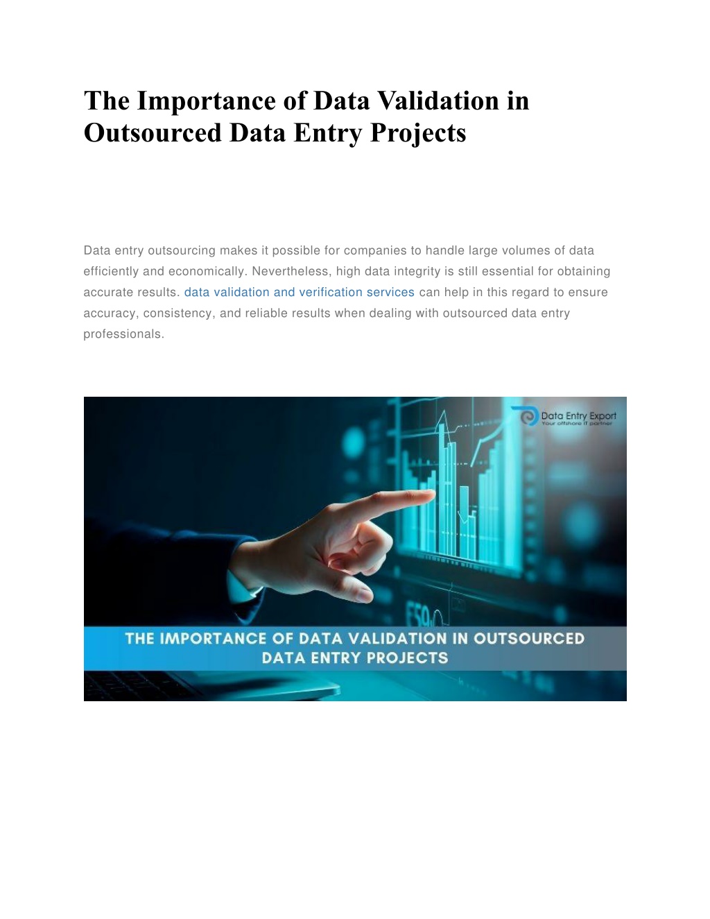 PPT - The Importance of Data Validation in Outsourced Data Entry ...