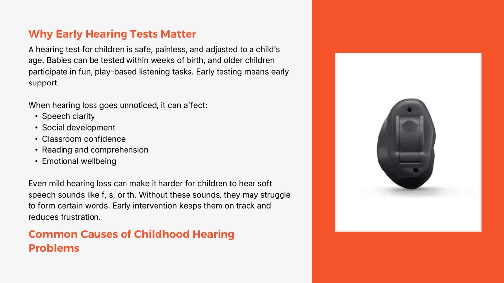 PPT - Hearing Health for Children: What Parents Should Know PowerPoint ...