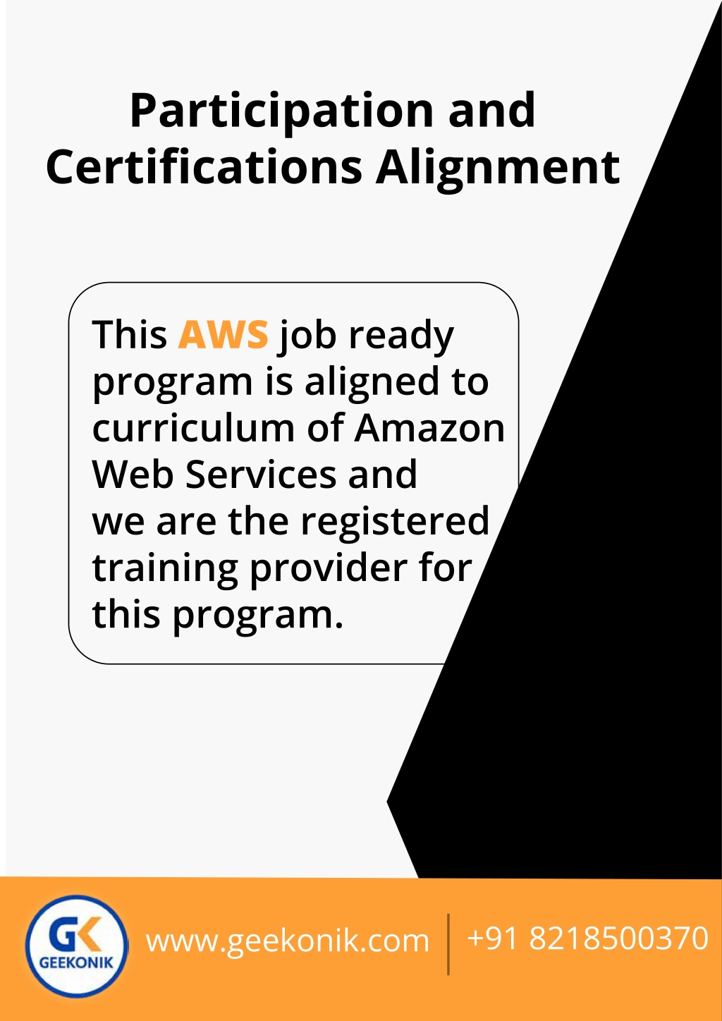 PPT - Brochure for geekonik AWS FINAL-2 PowerPoint Presentation, free ...