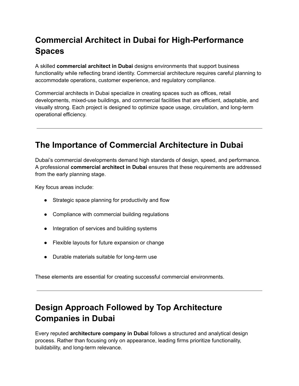 PPT - Leading Architecture Company in Dubai for Innovative Design ...