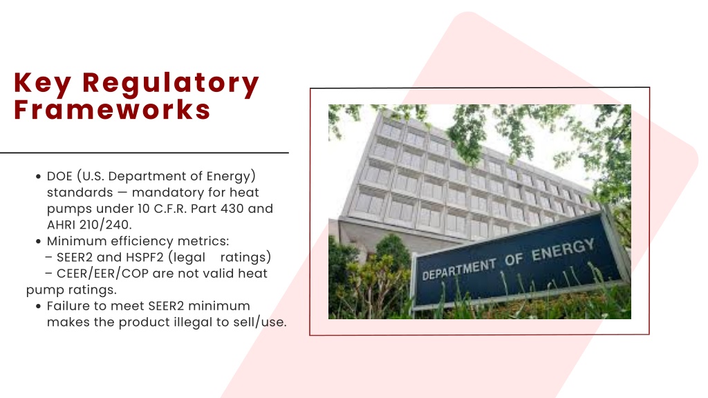 PPT - Regulatory and Performance Review of PMC Green Heat Pump ...