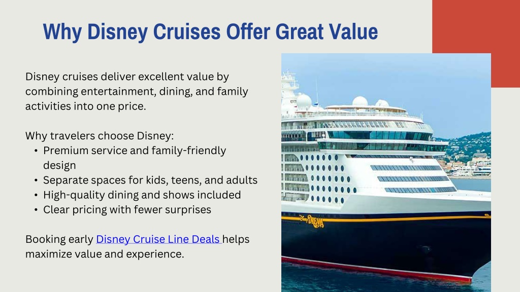 Disney Service Values PPT - What is the average cost of a 7 day Disney cruise? PowerPoint ...