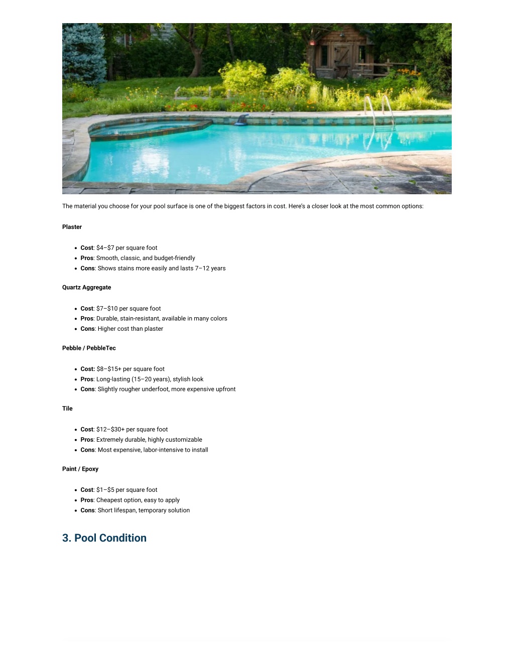 Photo inspiration: Picture Idea: Ppt What Is The Average Cost Of Resurfacing A Pool