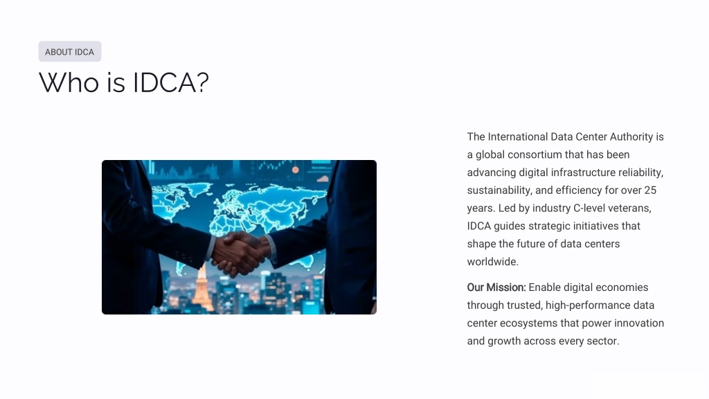 PPT - International-Data-Center-Authority-IDCA-Powering-the-Digital ...