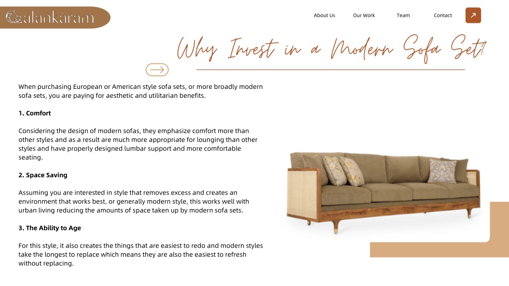 PPT - Modern Sofa Sets - Essential Part of Today's Living Areas ...
