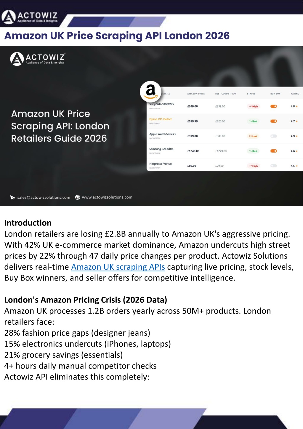 PPT - Amazon UK Price Scraping API London 2026 PowerPoint Presentation ...