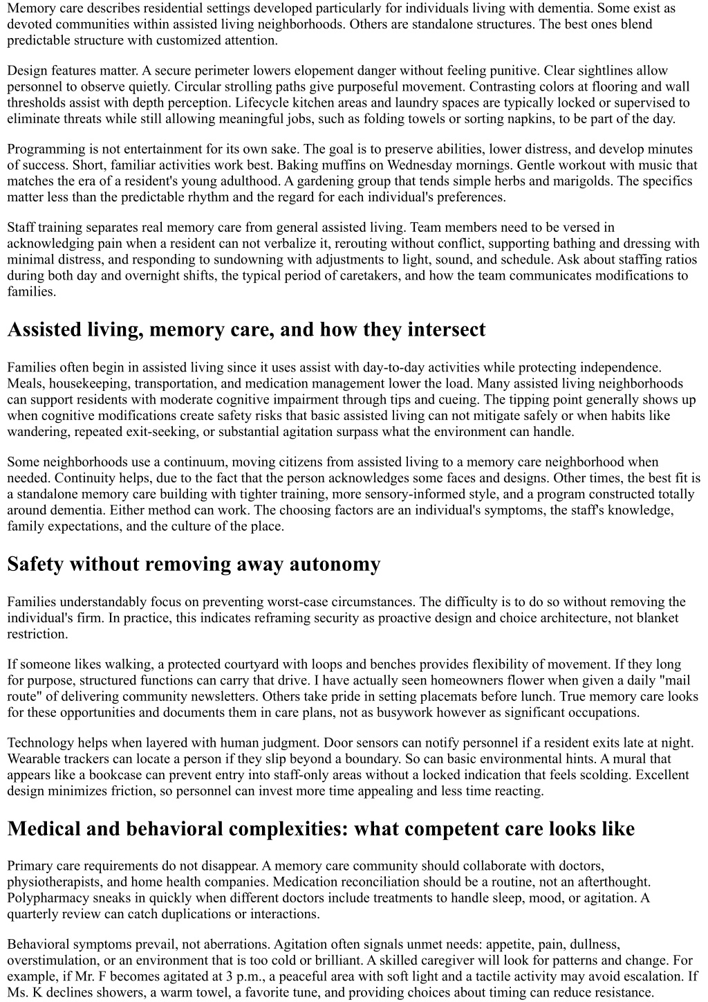 PPT - Memory Care Basics: Supporting Loved Ones with Dementia in a Safe ...