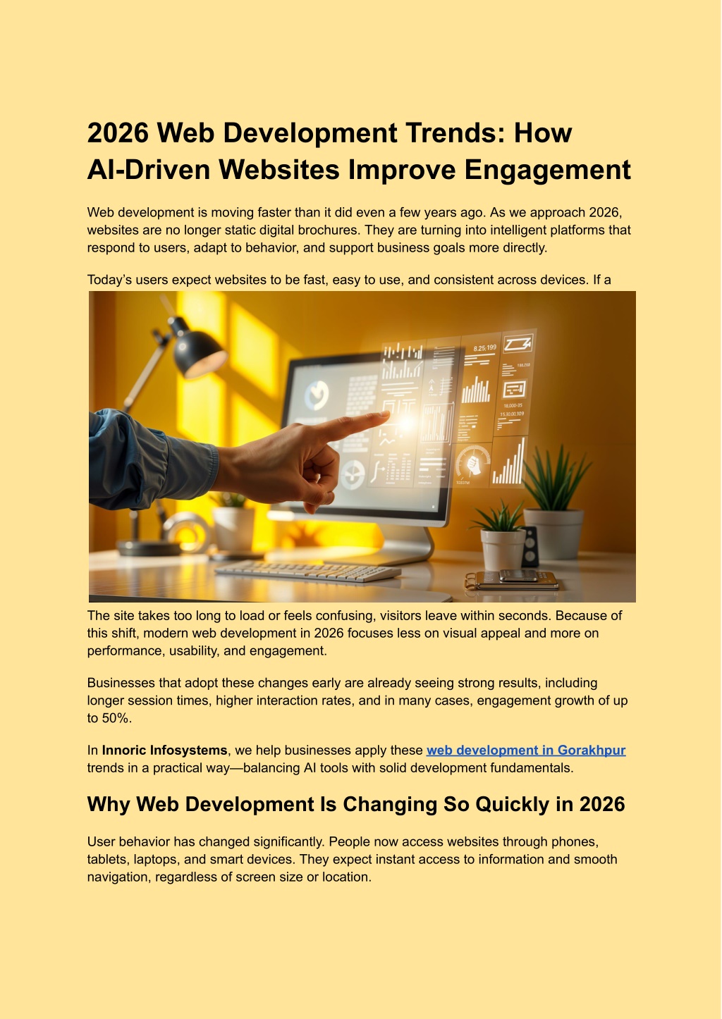 PPT - Top Web Development Trends for 2026: How AI-Driven Websites Boost ...
