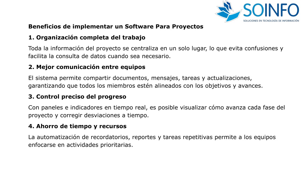 PPT - Transforma la Gestión de tu Equipo con un Software Para Proyectos ...