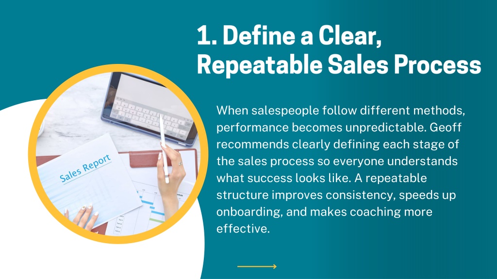 PPT - 5 Sales Process Improvements Geoff Cash Recommends for Scaling ...